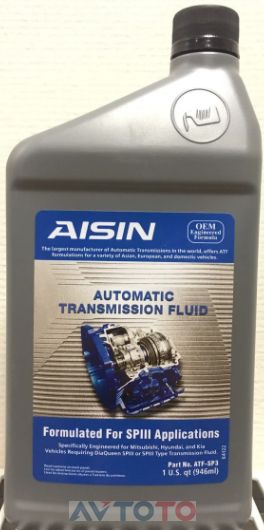 Трансмиссионное масло Aisin ATFSP3