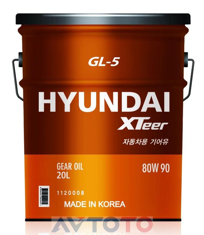 Трансмиссионное масло Hyundai XTeer 1120008
