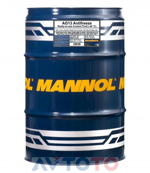 Охлаждающая жидкость Mannol MN401360