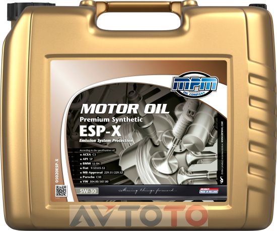 Моторное масло Mpm oil 05020ESPX