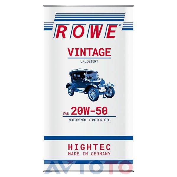 Моторное масло Rowe 20218005099