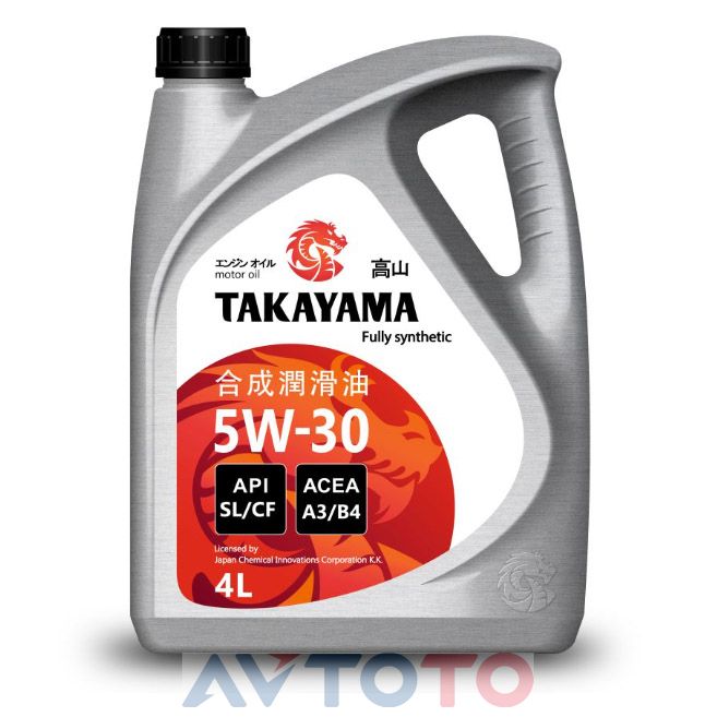 Моторное масло Takayama 605522