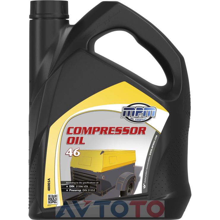 Гидравлическое масло Mpm oil 48005A