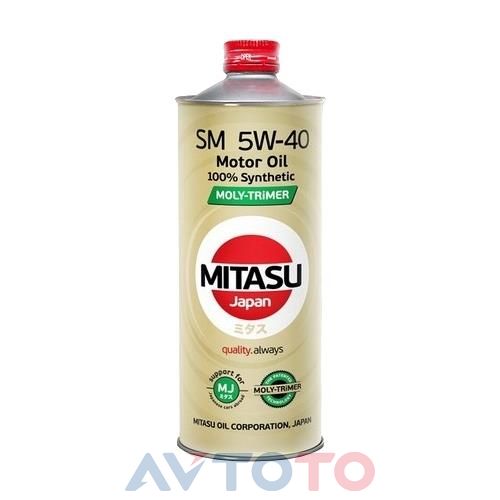 Моторное масло Mitasu MJM121