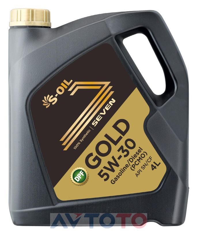 Моторное масло S-oil GOLD5W3004