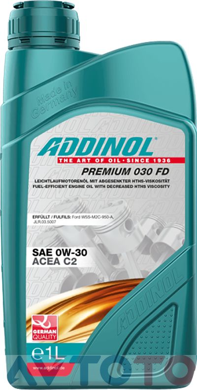 Моторное масло Addinol 4014766074836