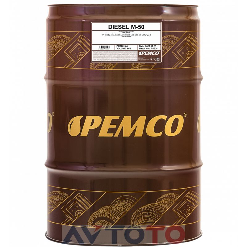 Моторное масло Pemco PM070260