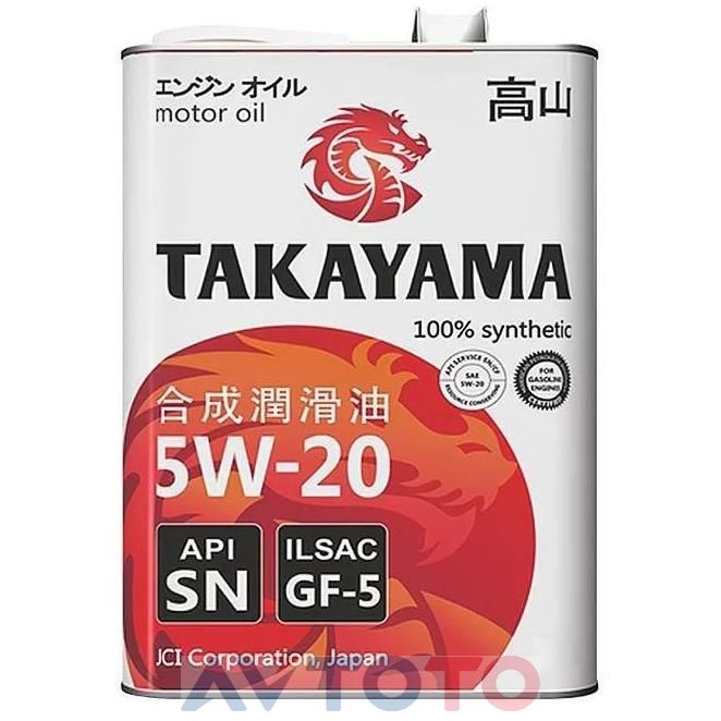 Моторное масло Takayama 605041
