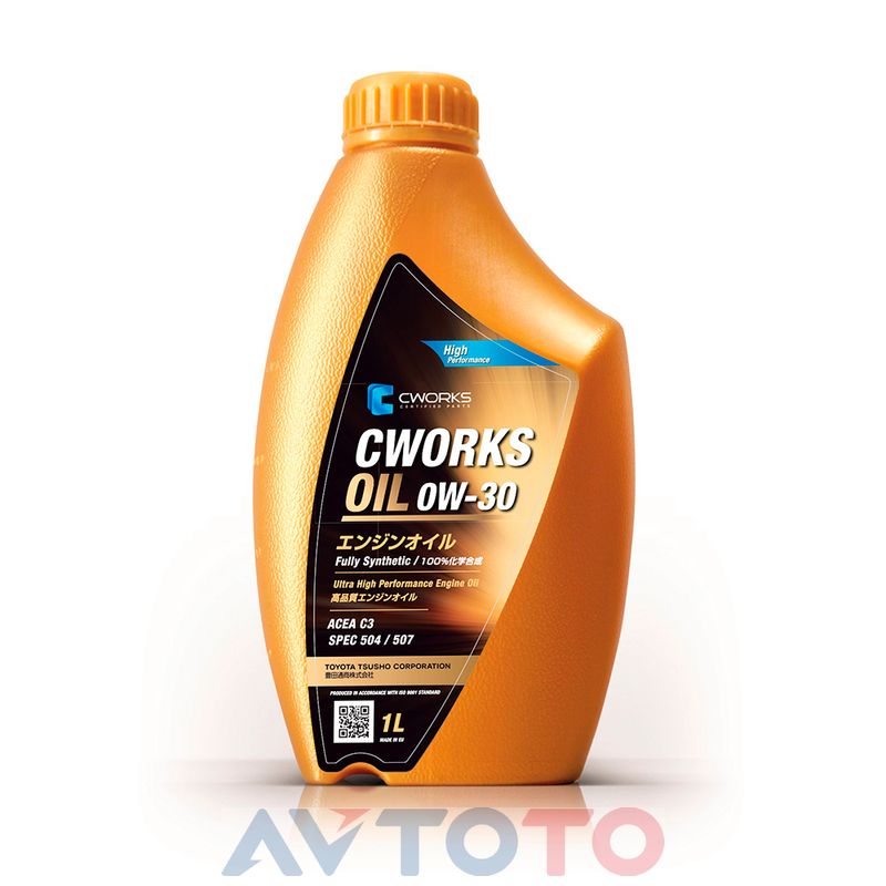 Моторное масло Cworks A130R0001