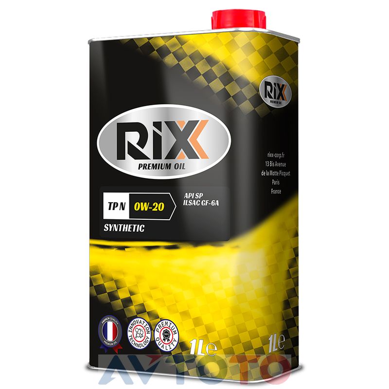 Моторное масло Rixx RX0001TPN