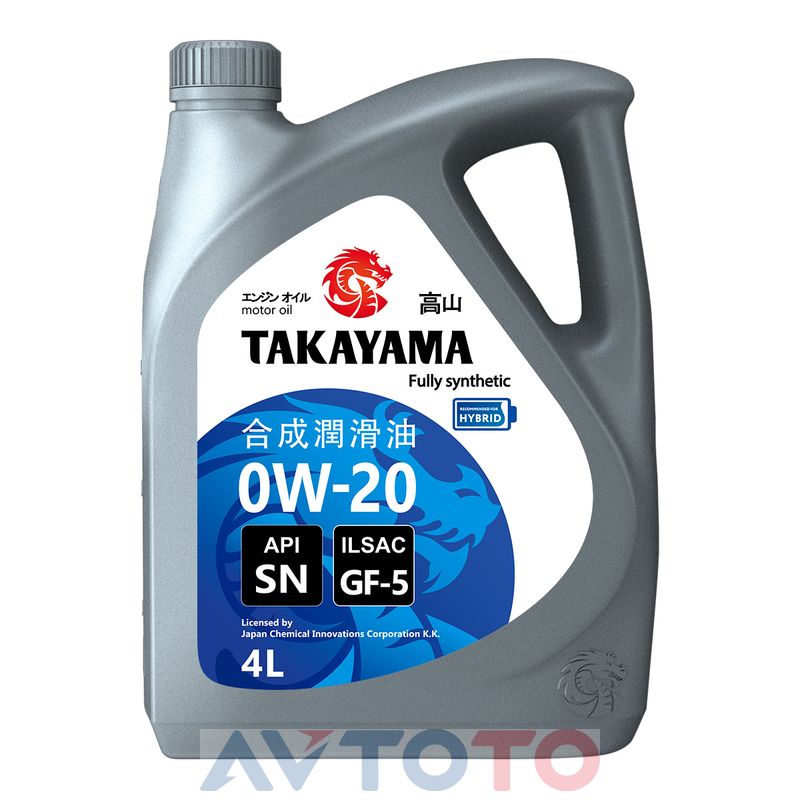Моторное масло Takayama 605554