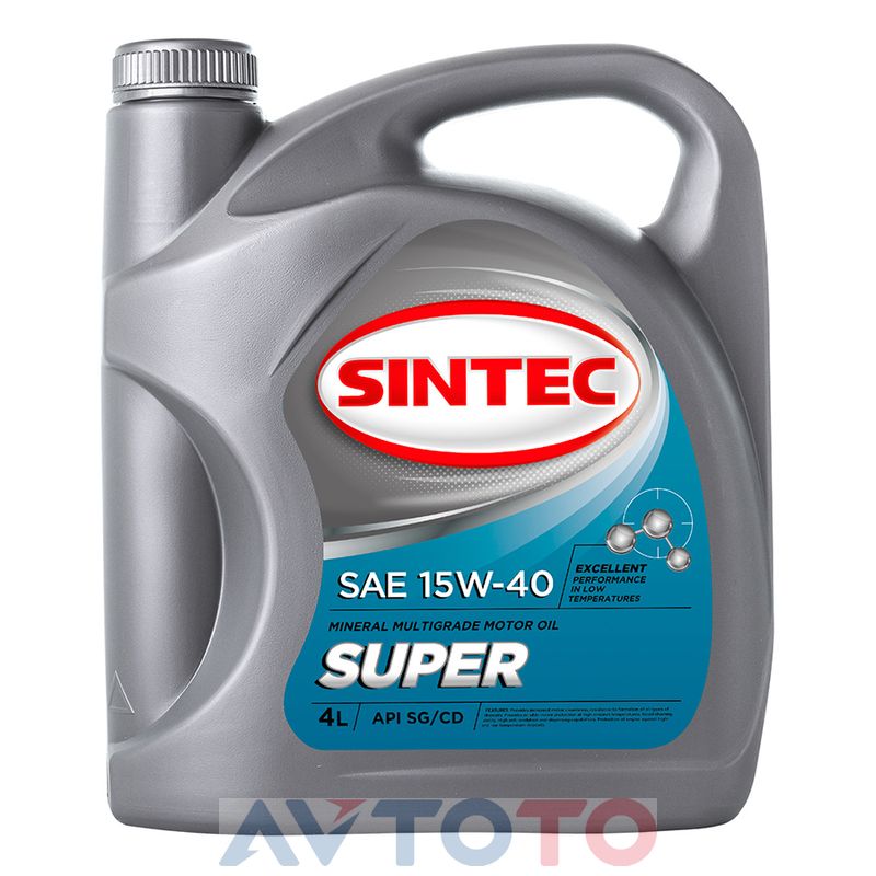 Моторное масло Sintec 900314