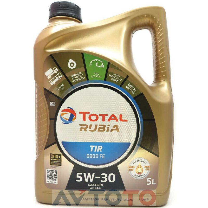 Моторное масло Total 213981