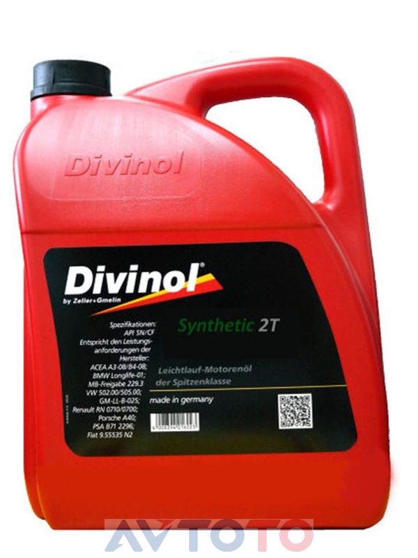 Моторное масло Divinol 49490K007
