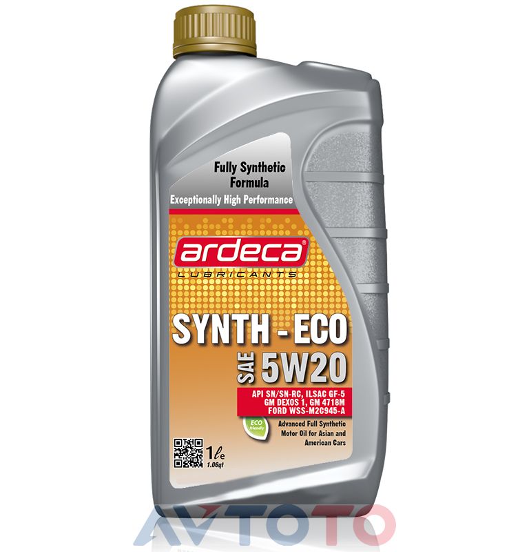Моторное масло Ardeca ARD010032001