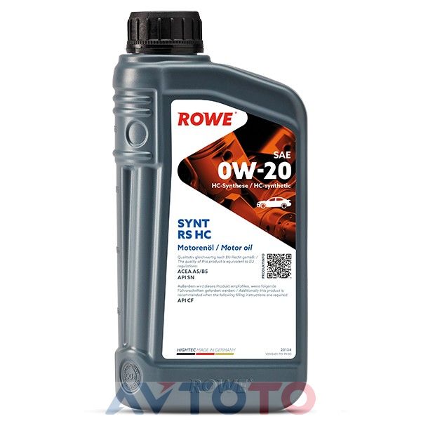 Моторное масло Rowe 20134001099