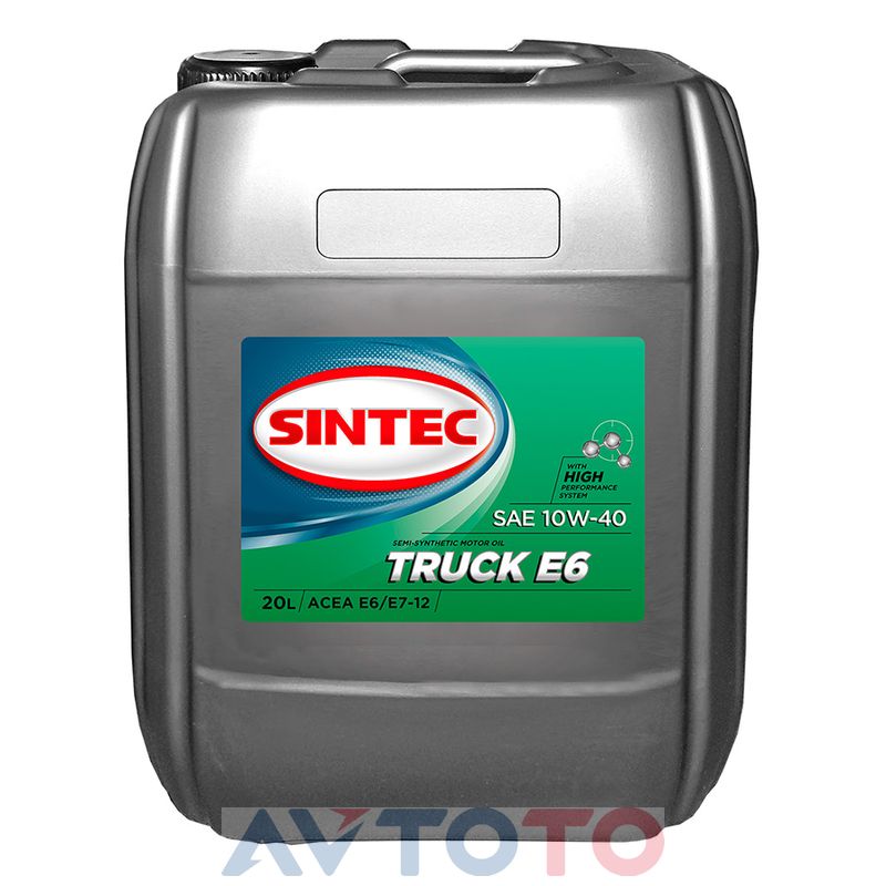 Моторное масло Sintec 900354