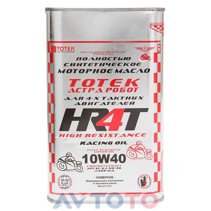 Моторное масло Totek HR4T1040004
