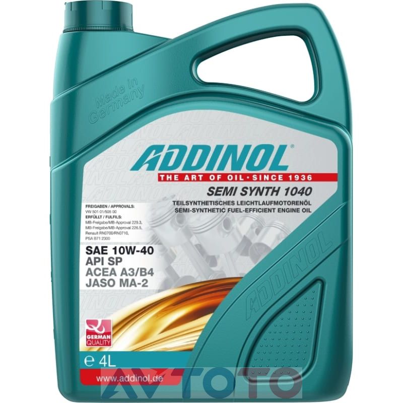 Моторное масло Addinol 72098425