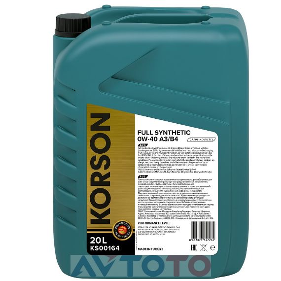 Моторное масло Korson KS00164