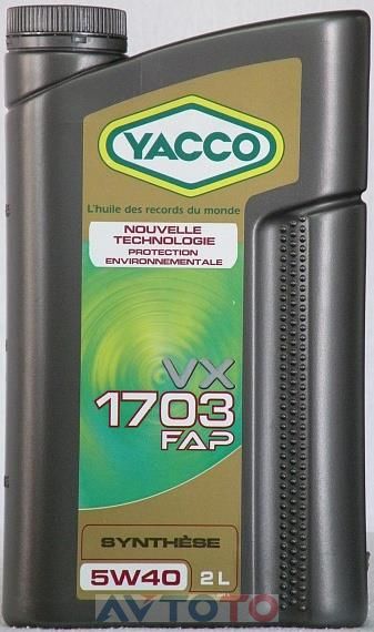 Моторное масло Yacco 301924