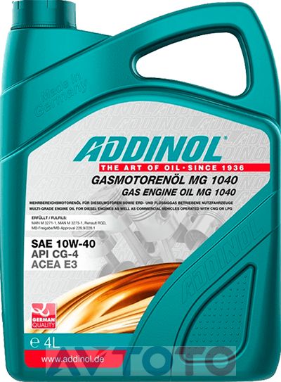 Моторное масло Addinol 4014766251107
