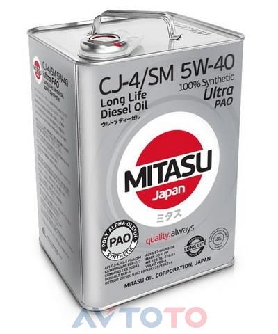 Моторное масло Mitasu MJ2116