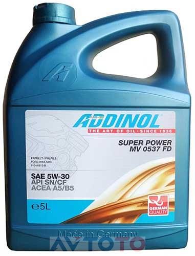 Моторное масло Addinol 4014766240897