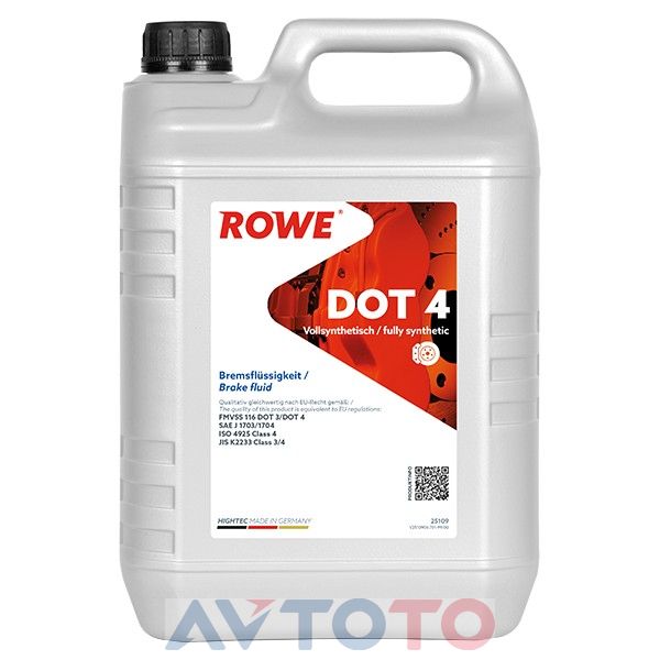 Тормозная жидкость Rowe 25109005099
