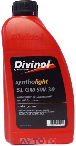 Моторное масло Divinol 49240C069