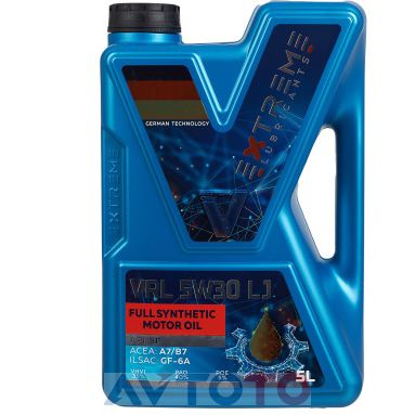 Моторное масло Extreme Lubricants EXVRL5W30LJ5L