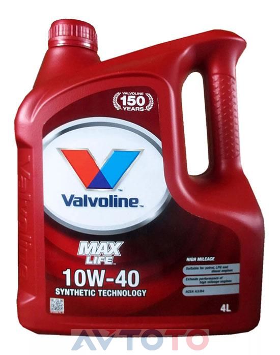 Моторное масло Valvoline 872296