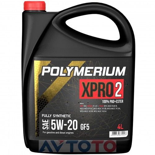Моторное масло Polymerium plmx25204