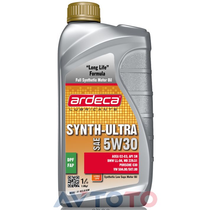 Моторное масло Ardeca ARD010056001