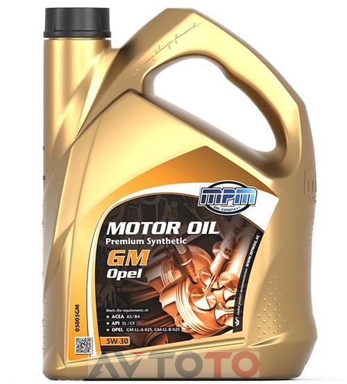 Моторное масло Mpm oil 05005GM