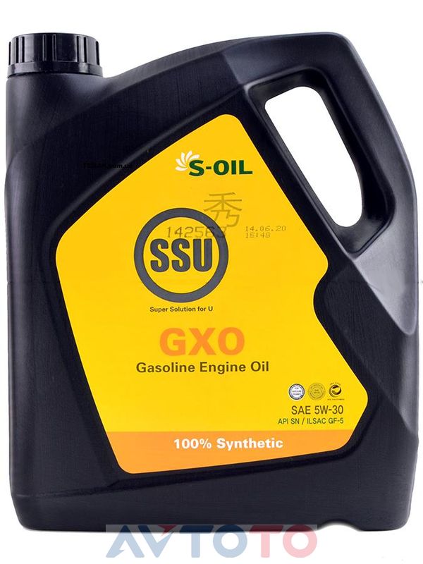 Моторное масло S-oil DSSU5W50GXOSN04