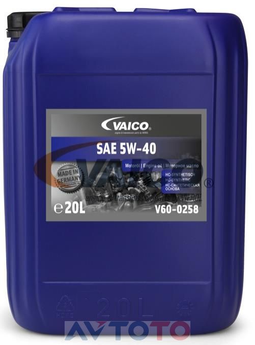 Моторное масло Vaico V600258