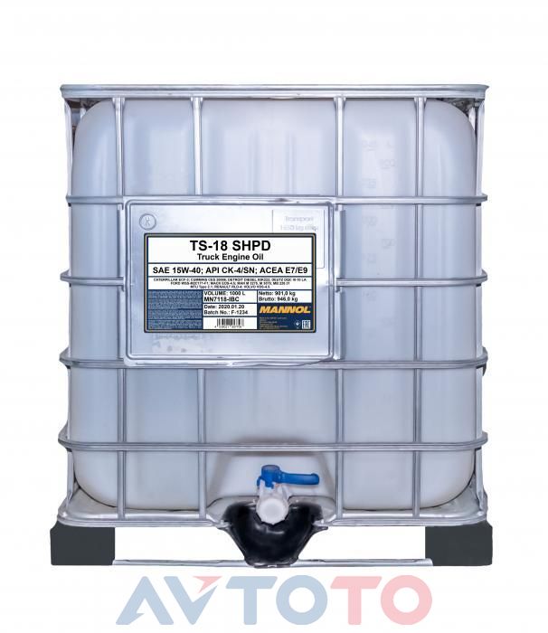 Моторное масло Mannol MN7118IBC