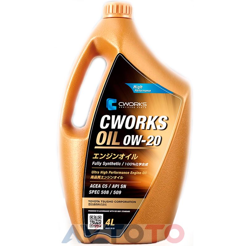 Моторное масло Cworks A100R0004