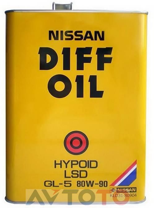 Трансмиссионное масло Nissan KLD3180904