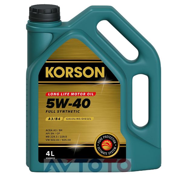 Моторное масло Korson KS00012