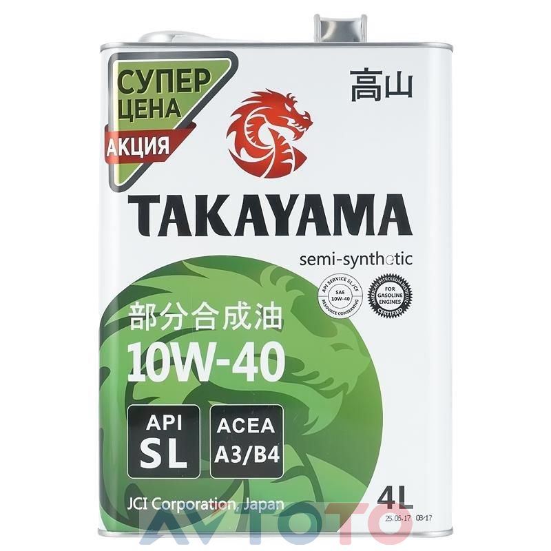 Моторное масло Takayama 169007