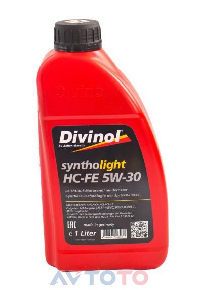 Моторное масло Divinol 49260C069