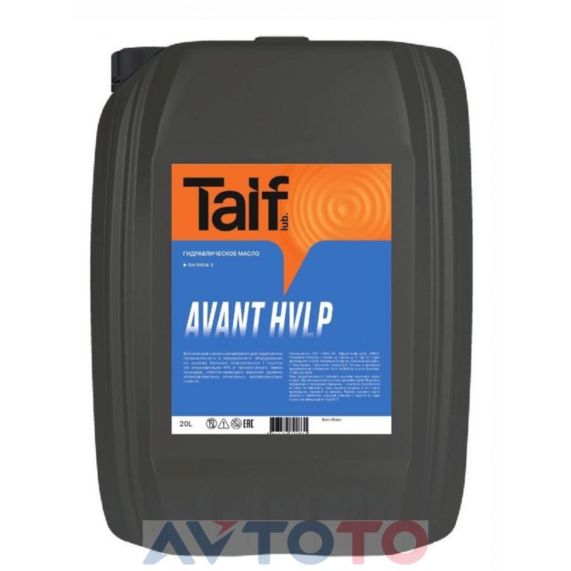 Гидравлическое масло Taif 213003