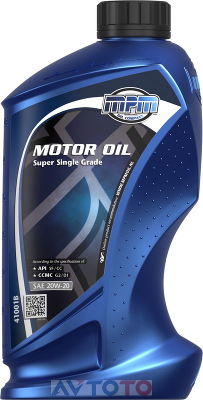 Моторное масло Mpm oil 41001B