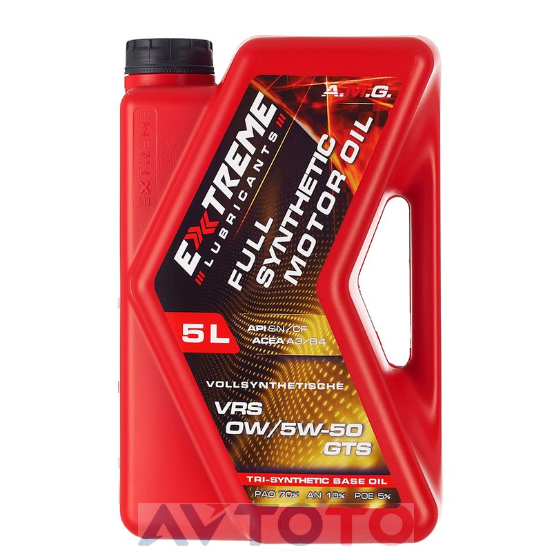 Моторное масло Extreme Lubricants EXVRS05W50GTS5L