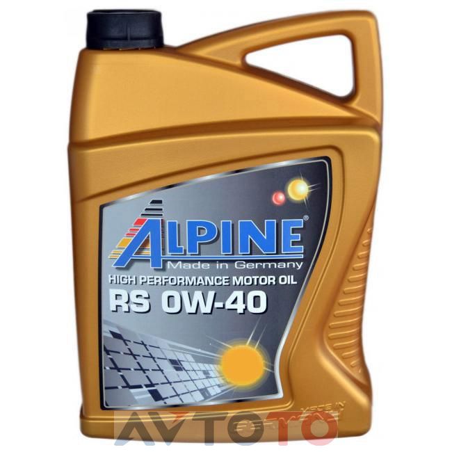 Моторное масло Alpine 0100228