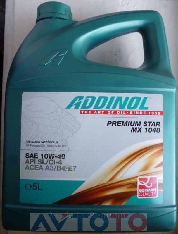 Моторное масло Addinol 4014766240514