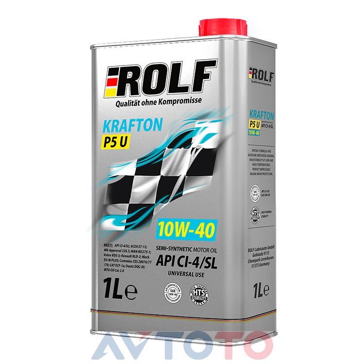 Моторное масло Rolf 322580