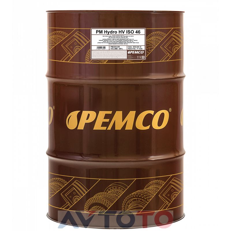 Гидравлическое масло Pemco PM2202DR